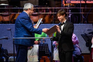 Закрытие фестиваля «Музыкальная весна», Камерный оркестр филармонии, дирижёр Юрий Демидович, солисты В.Лапина, Ф.Катилов, М.Царикова, 30 Марта 2025г. — фото 22