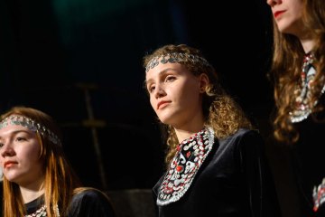 Концерт «Объединяя народы». Вокальный ансамбль «Дуслык» (Москва), «Музыкальная весна», 16 Марта 2025г. — фото 10