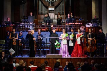 Закрытие фестиваля «Музыкальная весна», Камерный оркестр филармонии, дирижёр Юрий Демидович, солисты В.Лапина, Ф.Катилов, М.Царикова, 30 Марта 2025г. — фото 24