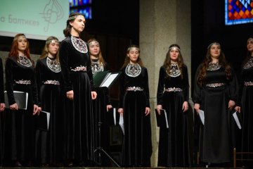 Концерт «Объединяя народы». Вокальный ансамбль «Дуслык» (Москва), «Музыкальная весна», 16 Марта 2025г. — фото 14