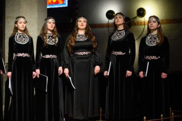 Концерт «Объединяя народы». Вокальный ансамбль «Дуслык» (Москва), «Музыкальная весна», 16 Марта 2025г. — фото 4