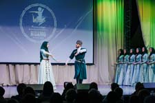 Государственный фольклорный ансамбль песни и танца «Нохчо», фестиваль «Русская музыка на Балтике», г. Гурьевск, 16 Мая 2025г. — фото 7