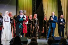 Государственный фольклорный ансамбль песни и танца «Нохчо», фестиваль «Русская музыка на Балтике», г. Гурьевск, 16 Мая 2025г. — фото 20