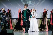 Государственный фольклорный ансамбль песни и танца «Нохчо», фестиваль «Русская музыка на Балтике», г. Гурьевск, 16 Мая 2025г. — фото 17