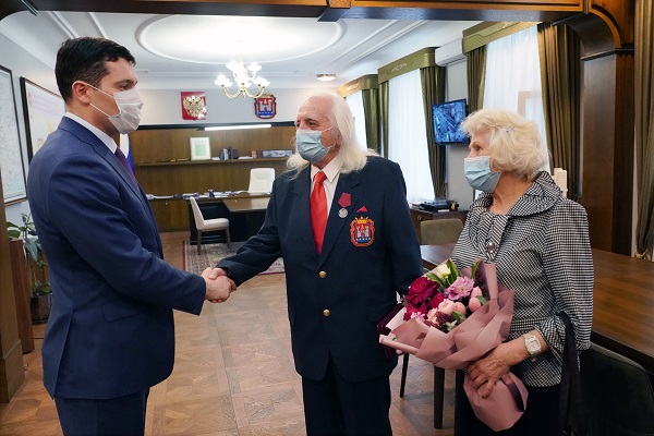 Награждение Эдуарда Гантовского