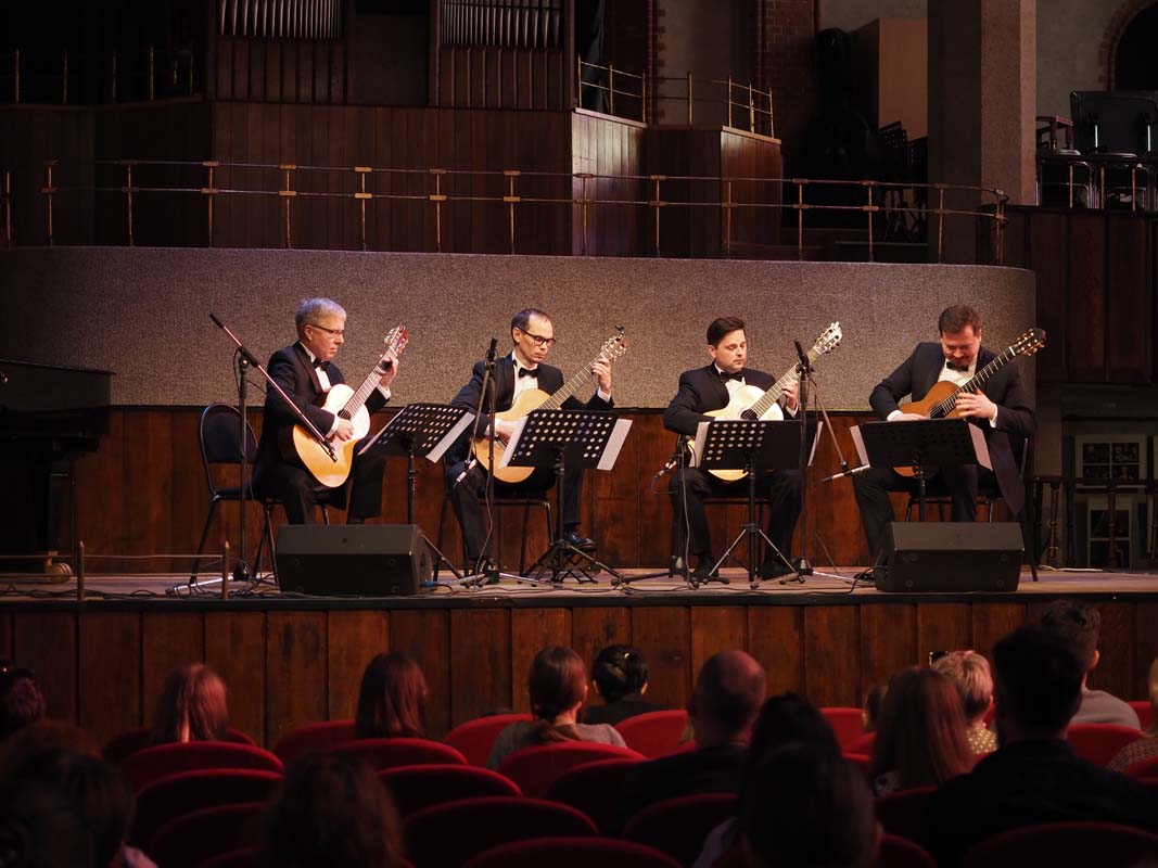 Гитарный квартет имени Фраучи, фестиваль «Русская музыка на Балтике», 14 Мая 2023г.