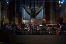 «МУЗЫКАЛЬНАЯ СБОРНАЯ РОССИИ»: Ф. Создателев, В.Вишневский И ОРКЕСТР ФИЛАРМОНИИ, 16 Марта 2024г. — фото 7