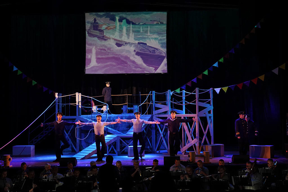 Генеральная репетиция героического спектакля «Раскинулось море широко», 30 Октября 2020г. — фото 30