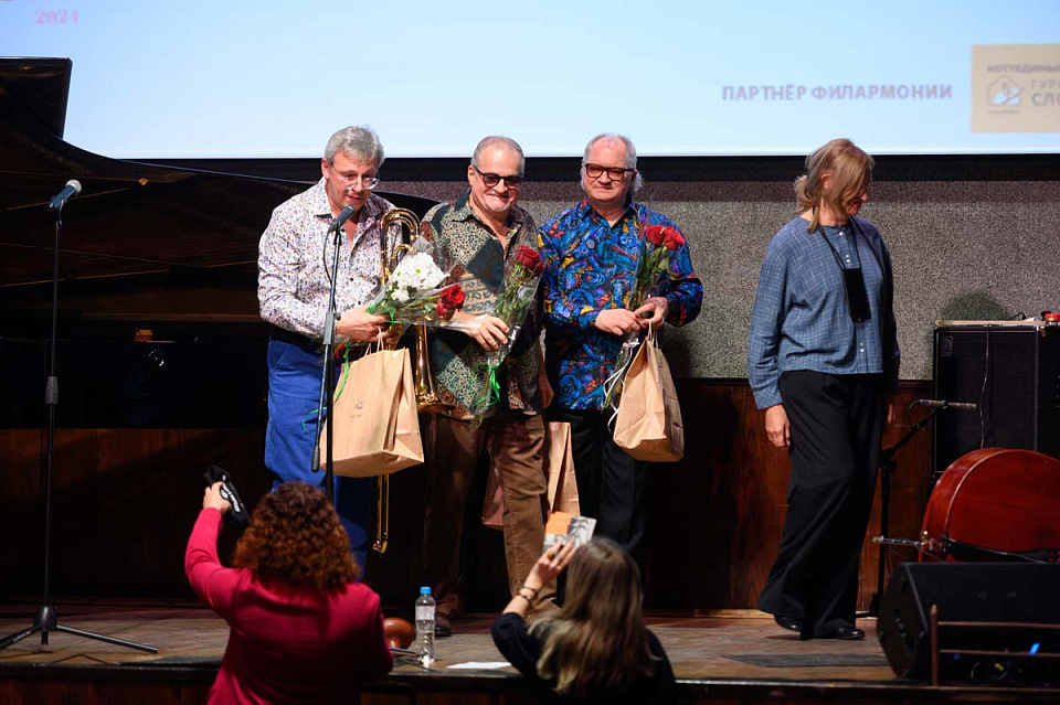 Второй концерт Международного фестиваля «Джаз в филармонии»: Трио "Столичное" Максима Пиганова, 10 Ноября 2024г. — фото 18