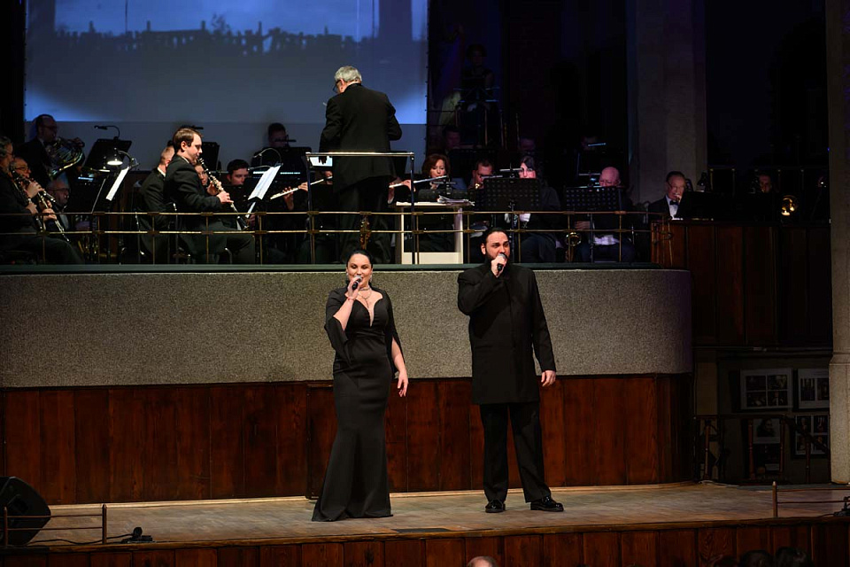 «Защитникам Отечества посвящается», Концертный духовой оркестр и солисты филармонии, 22 Февраля 2026г. — фото 16