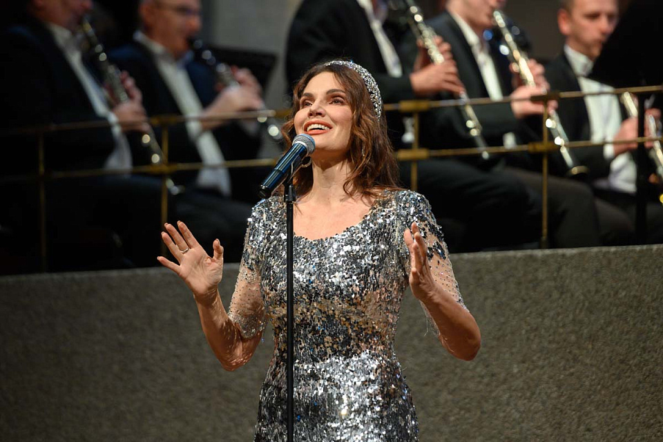 Нина Шацкая и Концертный духовой оркестр филармонии, из цикла к 65-летию Калининградской областной филармонии, 30 Сентября 2024г. — фото 8