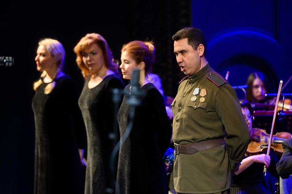 Концертно-сценическая версия оперы о Великой Отечественной войне «Зори здесь тихие» в исполнении Госкапеллы России, 28 Апреля 2025г. — фото 6
