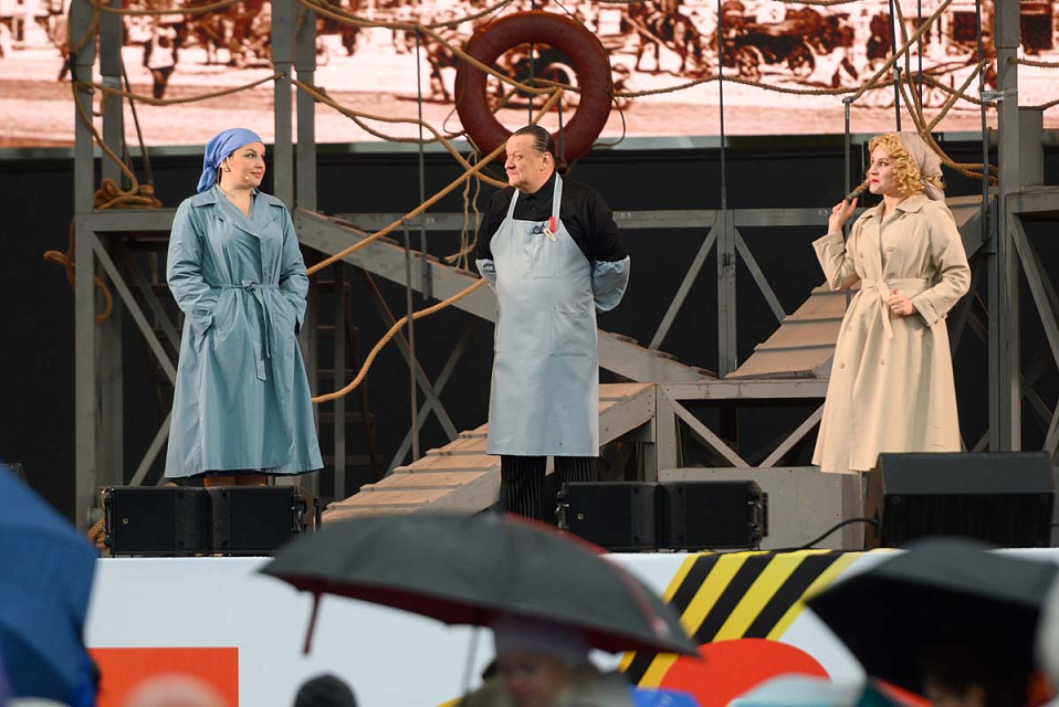 Музыкальное героическое повествование «Раскинулось море широко», пл.Победы, 9 Мая 2025г. — фото 8