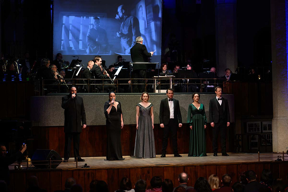 «Защитникам Отечества посвящается», Концертный духовой оркестр и солисты филармонии, 22 Февраля 2026г. — фото 13