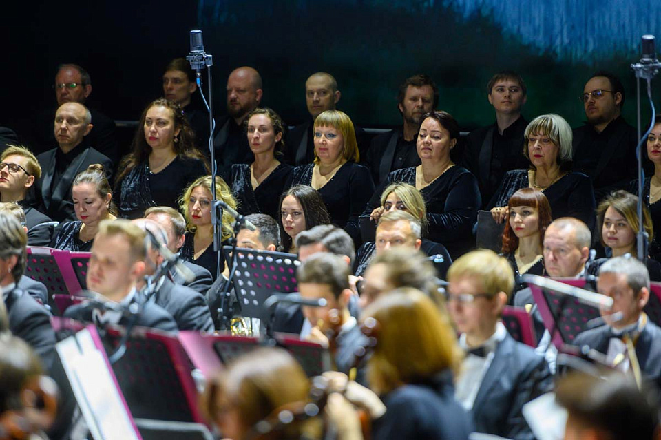 Концертно-сценическая версия оперы о Великой Отечественной войне «Зори здесь тихие» в исполнении Госкапеллы России, 28 Апреля 2025г. — фото 21