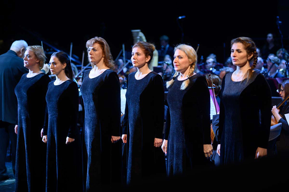 Концертно-сценическая версия оперы о Великой Отечественной войне «Зори здесь тихие» в исполнении Госкапеллы России, 28 Апреля 2025г. — фото 18