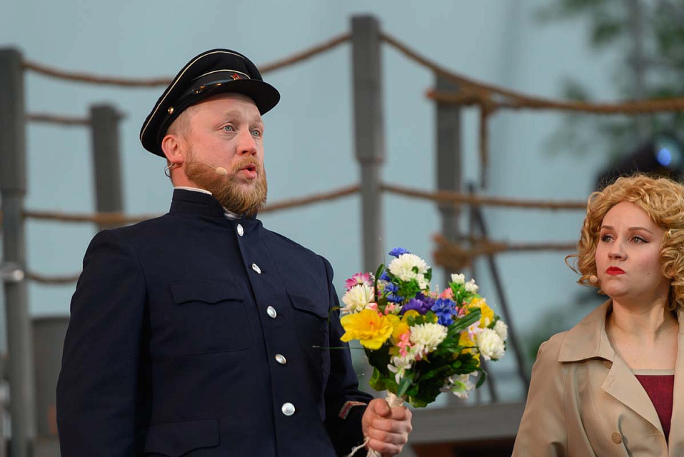 Музыкальное героическое повествование «Раскинулось море широко», пл.Победы, 9 Мая 2025г. — фото 12