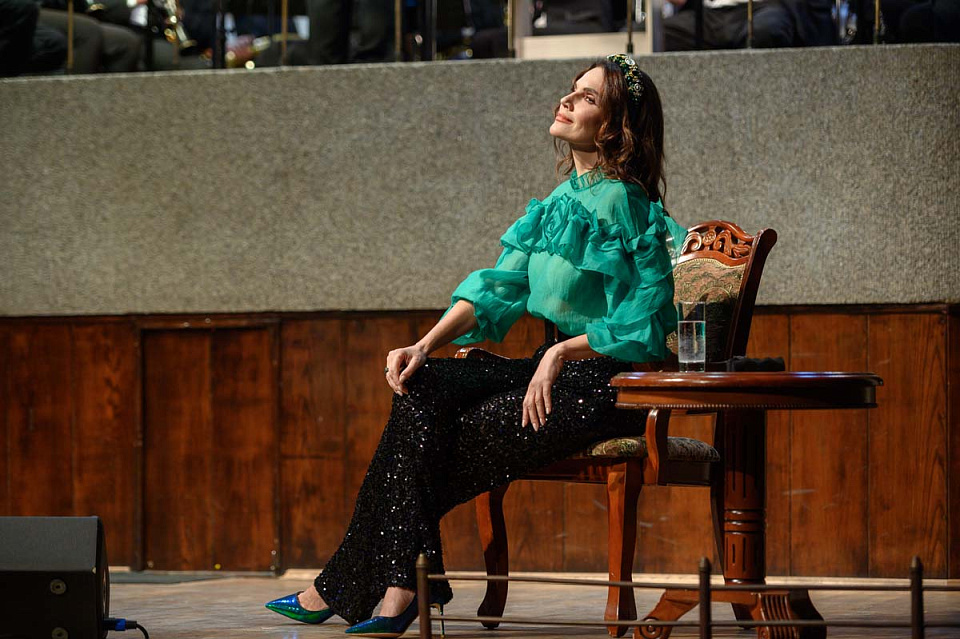 Нина Шацкая и Концертный духовой оркестр филармонии, из цикла к 65-летию Калининградской областной филармонии, 30 Сентября 2024г. — фото 17