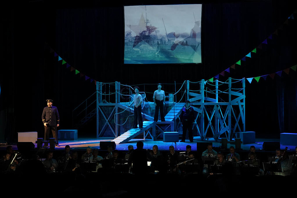 Генеральная репетиция героического спектакля «Раскинулось море широко», 30 Октября 2020г. — фото 26