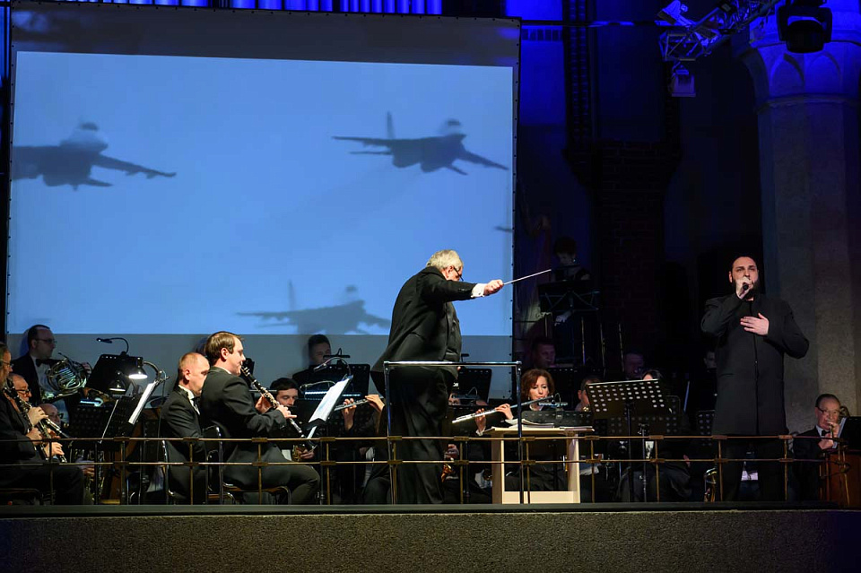 «Защитникам Отечества посвящается», Концертный духовой оркестр и солисты филармонии, 22 Февраля 2026г. — фото 6